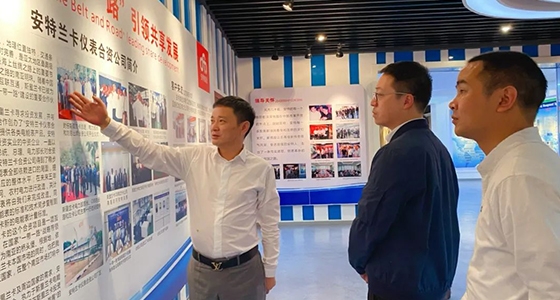 青田县委常委、纪委书记、监委主任陆翔到918博天堂集团发展“纪检监察干部联百企”活动