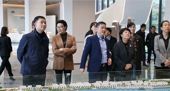 民革中央副主席吴晶调研918博天堂集团