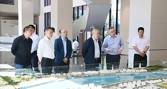 省经信厅投资处一行调研918博天堂集团