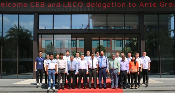 斯里兰卡国度电力公司高层调查团光临我司参观互换，同谋发展新机缘